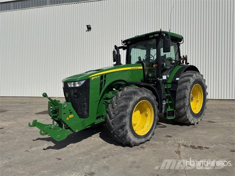 John Deere 8370R 4x4 Tracteur Agricole 4WD Tractor Traktory