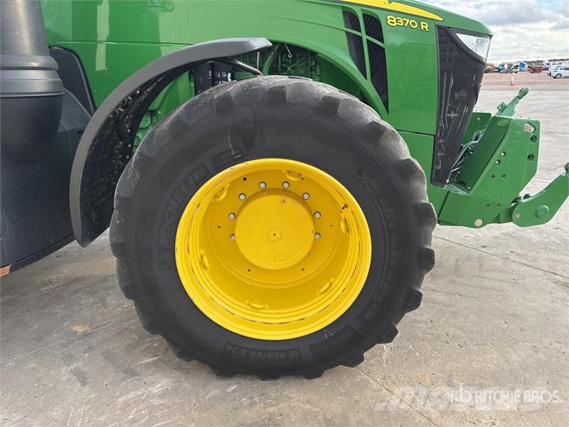 John Deere 8370R 4x4 Tracteur Agricole E23, Autotrac 4WD Trac Tractors