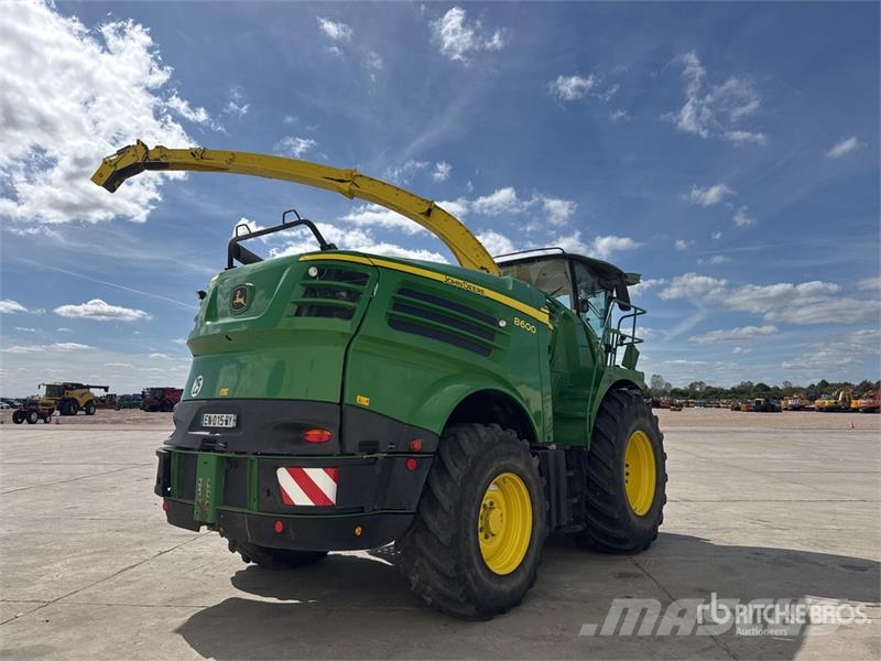 John Deere 8600 4WD Ensileuse Forage Harvester Silaj makinasi