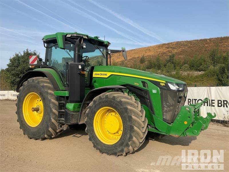 John Deere 8R 370 4WD Tractor Ciągniki rolnicze