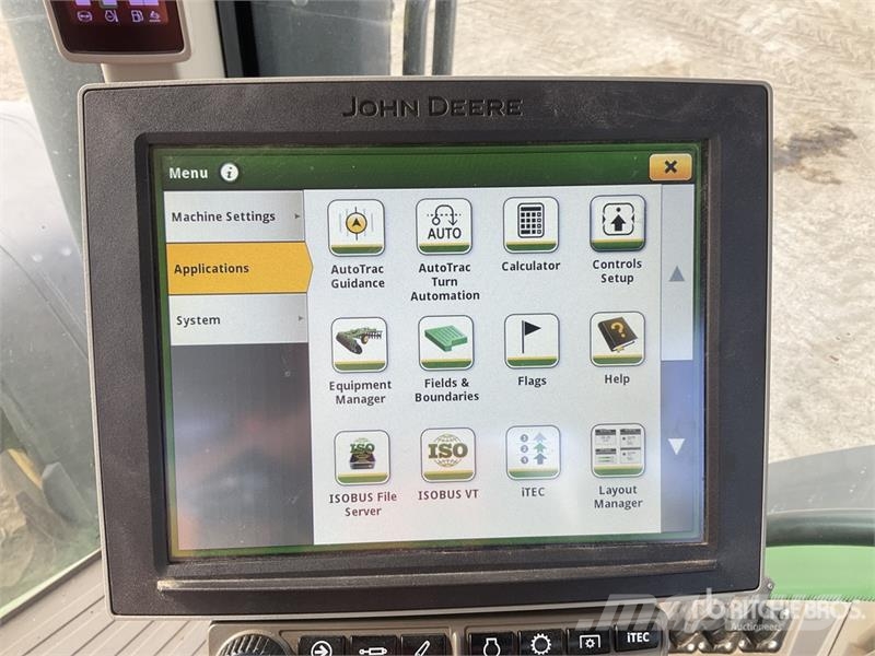 John Deere 8R 370 4WD Tractor Ciągniki rolnicze