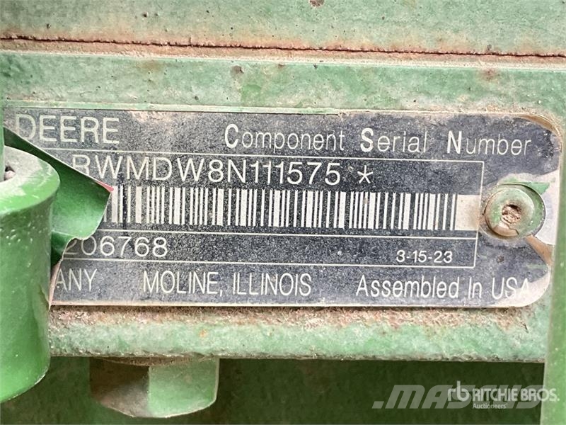 John Deere 8R 370 4WD Tractor Ciągniki rolnicze