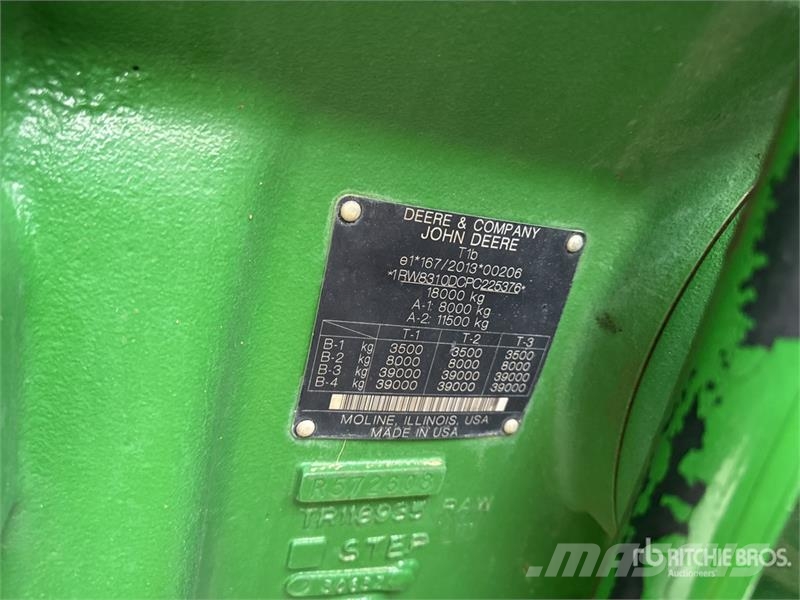 John Deere 8R310 AutoPower Command Pro Tracteur Agricole 4WD Trattori