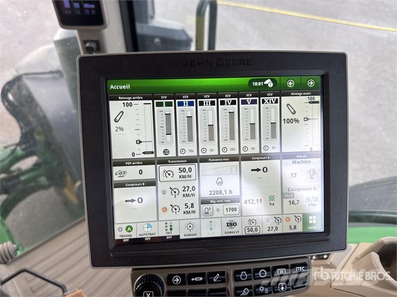 John Deere 8R310 AutoPower Command Pro Tracteur Agricole 4WD Trattori