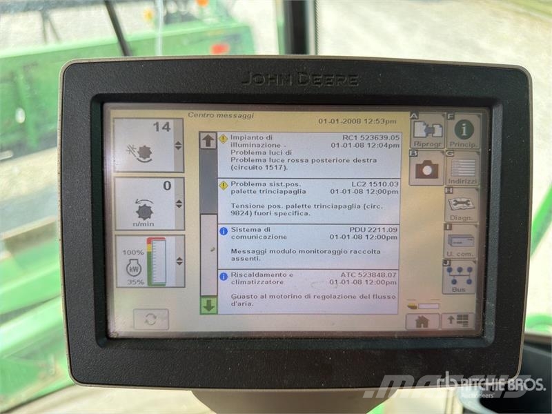 John Deere S670i Combine Harvester Leikkuupuimurit