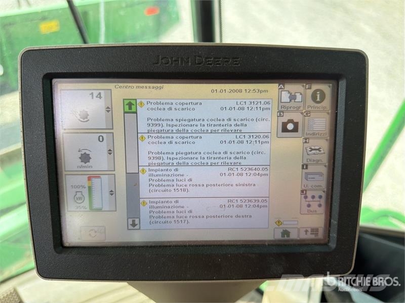 John Deere S670i Combine Harvester Leikkuupuimurit
