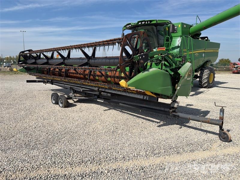 John Deere S670i Combine Harvester Leikkuupuimurit