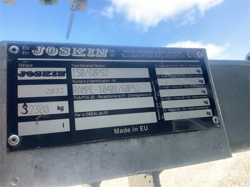 Joskin Volumetra 16500D T/A Liquid Manure Spreader (Unuse Epandeur de fumier