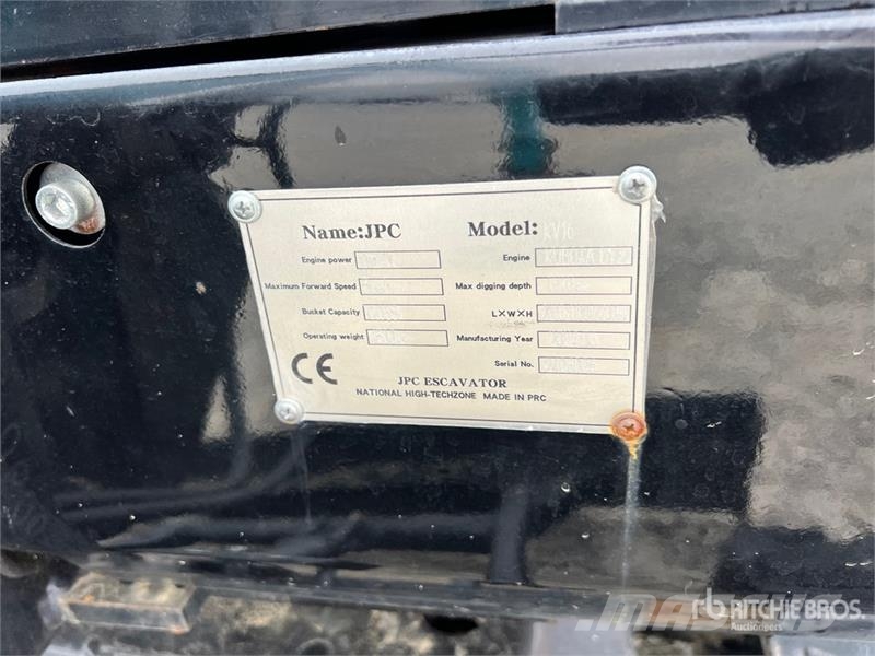 JPC KV-16 Mini Excavator (Unused) Mini bagri <7t