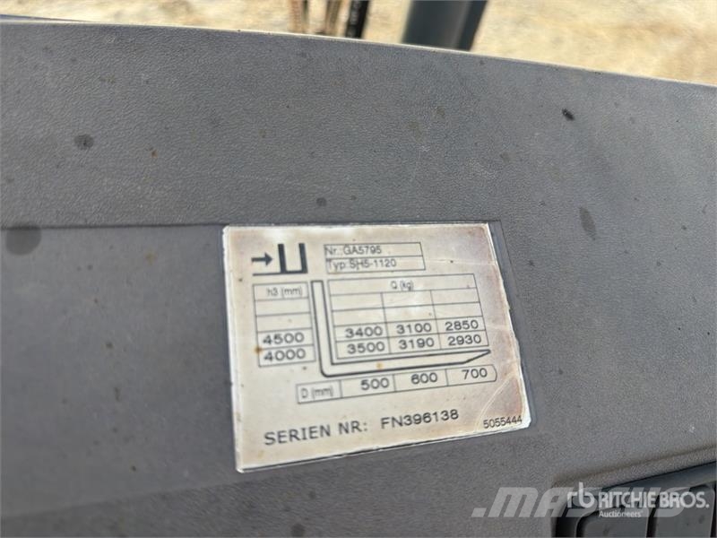 Jungheinrich DFG 435 3500 kg Forklift Carrelli elevatori-Altro