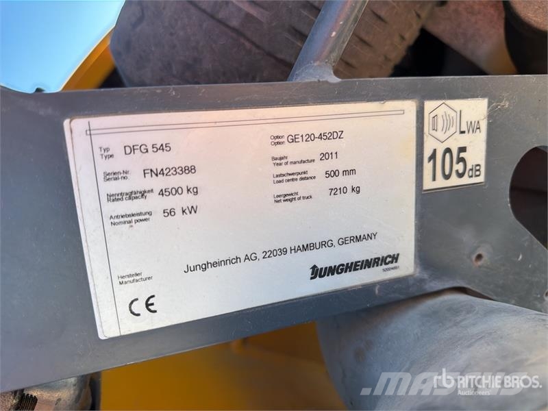 Jungheinrich DFG 545 Forklift 其他叉车