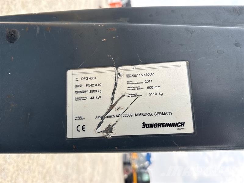 Jungheinrich DFG435S 3500 kg Forklift フォークリフト - その他