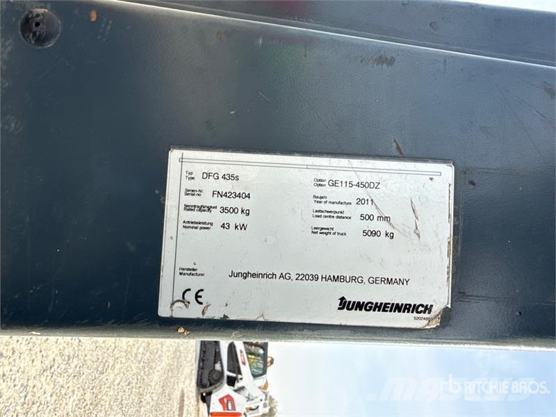 Jungheinrich DFG435S 3500 kg Forklift フォークリフト - その他