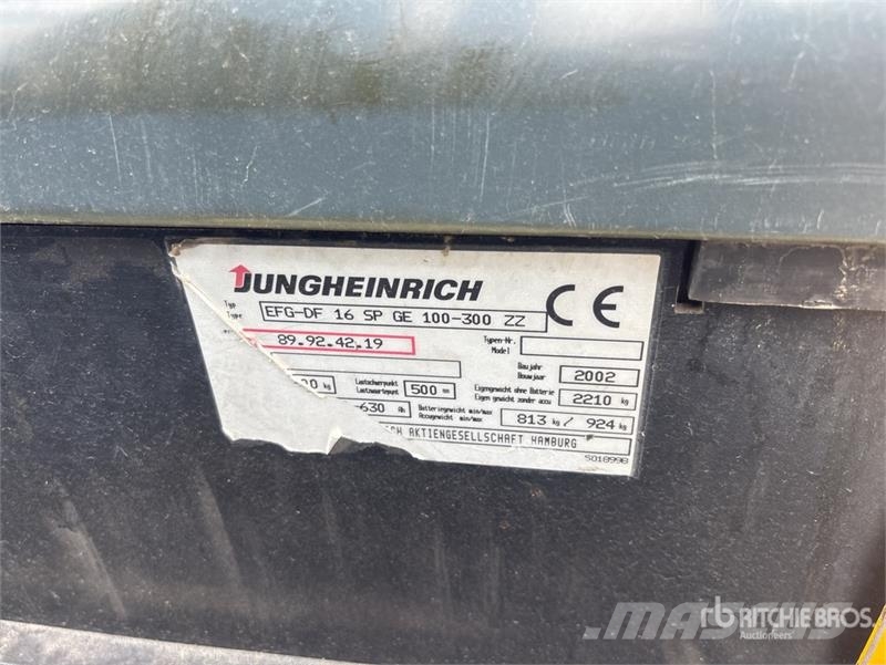 Jungheinrich EFG-DF16 1600 kg Electric Forklift Wózki elektryczne