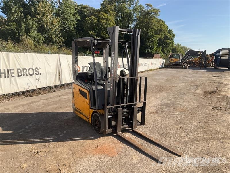 Jungheinrich EFG216K 1600 kg 3 Wheel Electric Forklift Carretillas de horquilla eléctrica