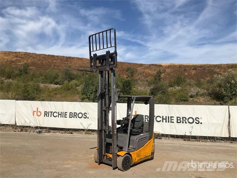 Jungheinrich EFG216K 1600 kg 3 Wheel Electric Forklift Carretillas de horquilla eléctrica