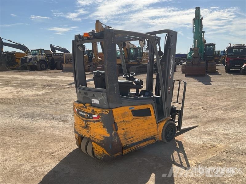 Jungheinrich EFG216K 1600 kg 3 Wheel Electric Forklift Carretillas de horquilla eléctrica