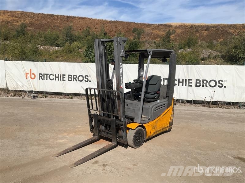 Jungheinrich EFG216K 1600 kg 3 Wheel Electric Forklift Carretillas de horquilla eléctrica