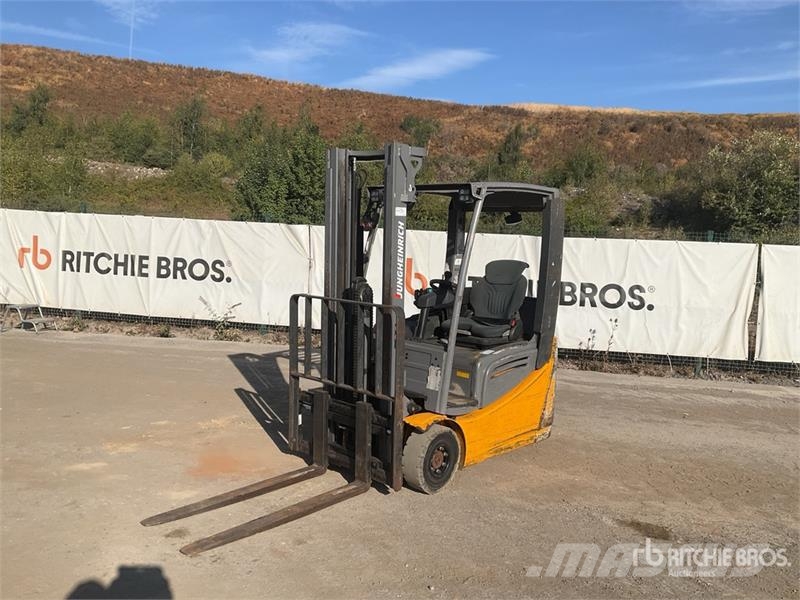 Jungheinrich EFG216K 1600 kg 3 Wheel Electric Forklift Carretillas de horquilla eléctrica