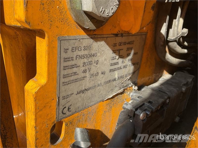 Jungheinrich EFG320 2000 kg Electric Forklift Carretillas de horquilla eléctrica