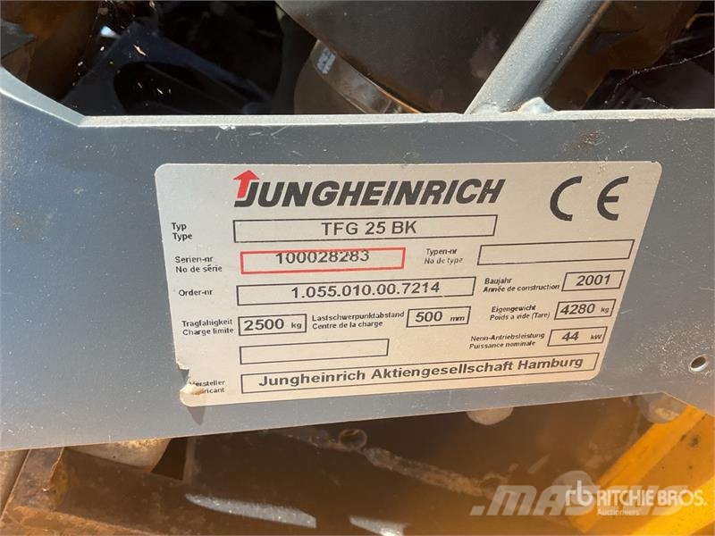 Jungheinrich TFG25BK 2500 kg Forklift Heftrucks overige