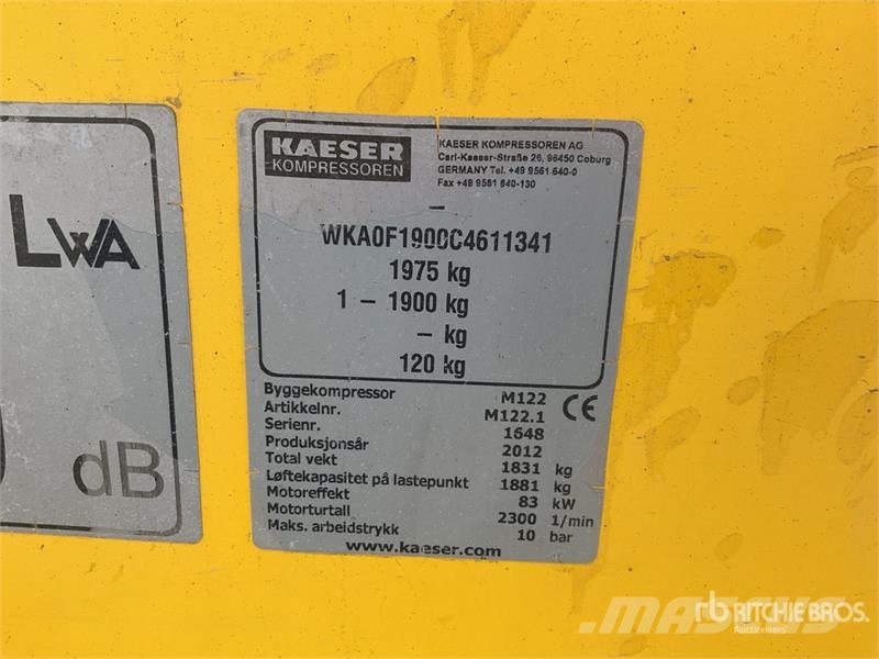 Kaeser M122 Compressors