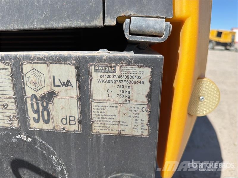 Kaeser M31PE 3 m3/min Compresseur A Air Air Compressor Kompresori