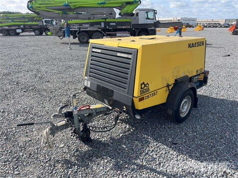 Kaeser M52 Mobile Air Compressor Compressors