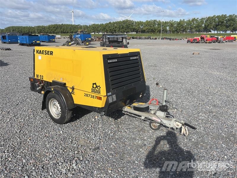 Kaeser M52 Mobile Air Compressor Compressors