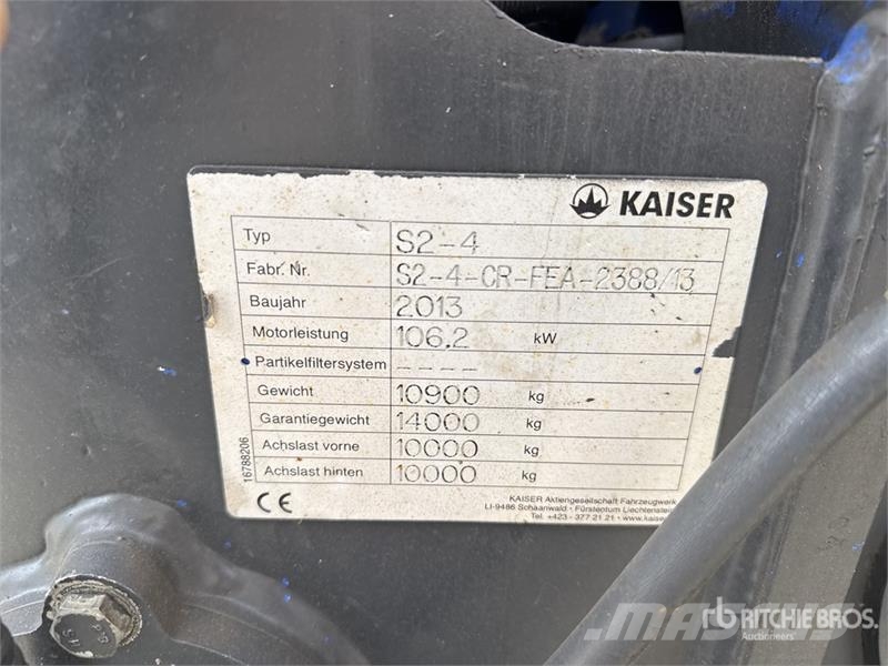 Kaiser S2-4 Pelle Sur Pneus Araignee Spider Wheel Excavat Колісні екскаватори