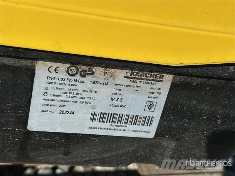 Kärcher HDS 895 M Eco Overige componenten
