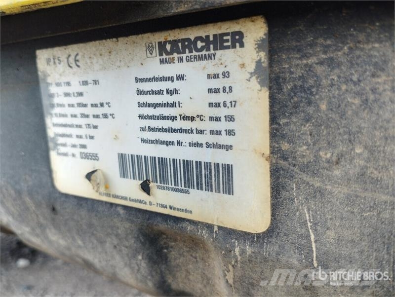 Kärcher HDS1195 Мийні апарати низького тиску
