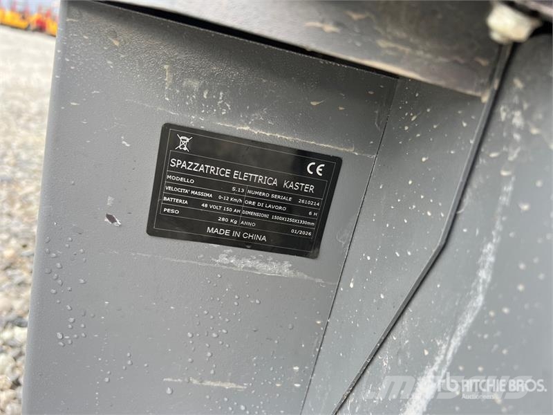 Kaster S13 Broom Tractor (Unused) Indoor sweepers
