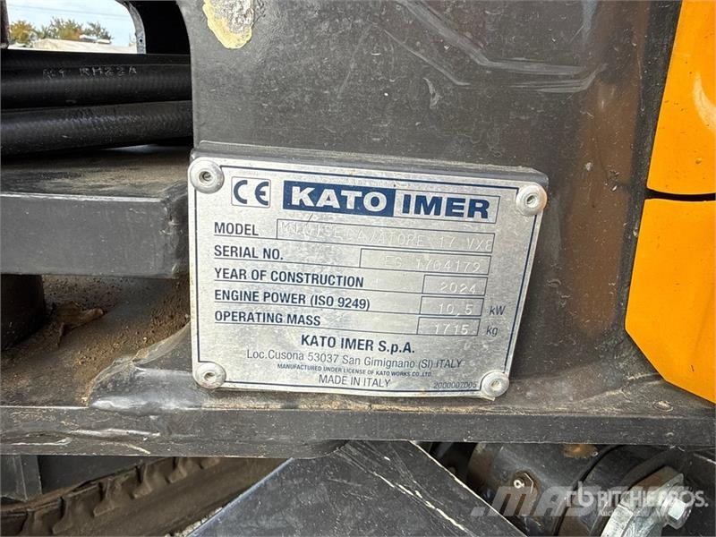 Kato Imer HD17 VXE Mini Excavator Mini bagri <7t