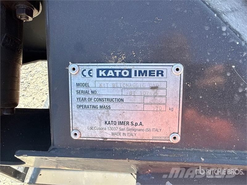 Kato Imer Portable Concrete Mixer Бетоносмесители