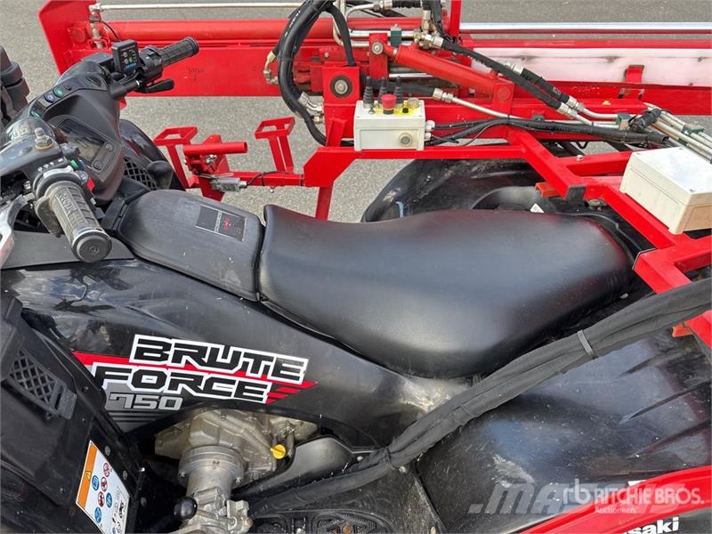 Kawasaki Brute Force 750 Tariere De Prelevement De Terre Su Carros