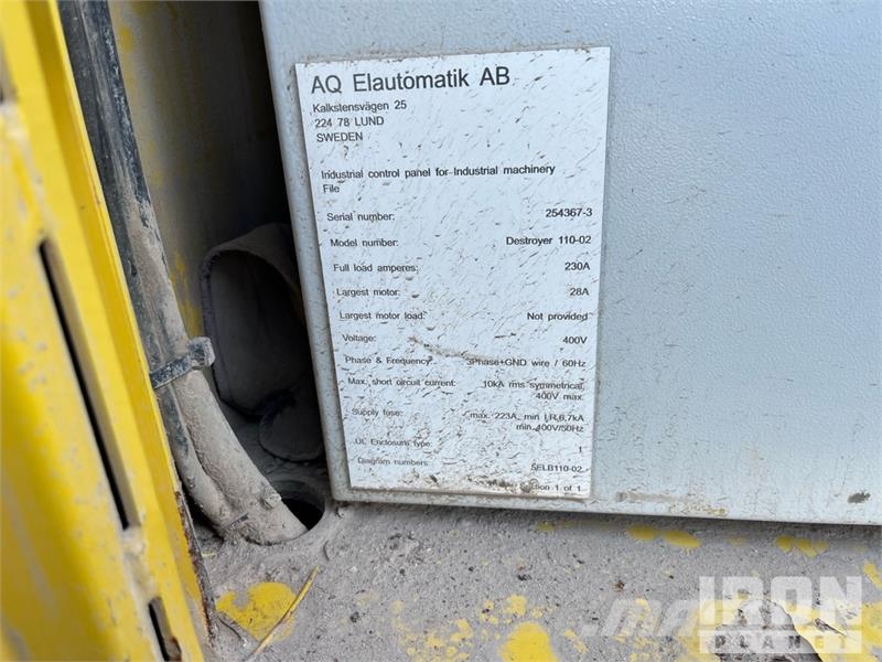 Keestrack R6d Impact Crusher Rezervni delovi za otpad, kamenolome i reciklažu