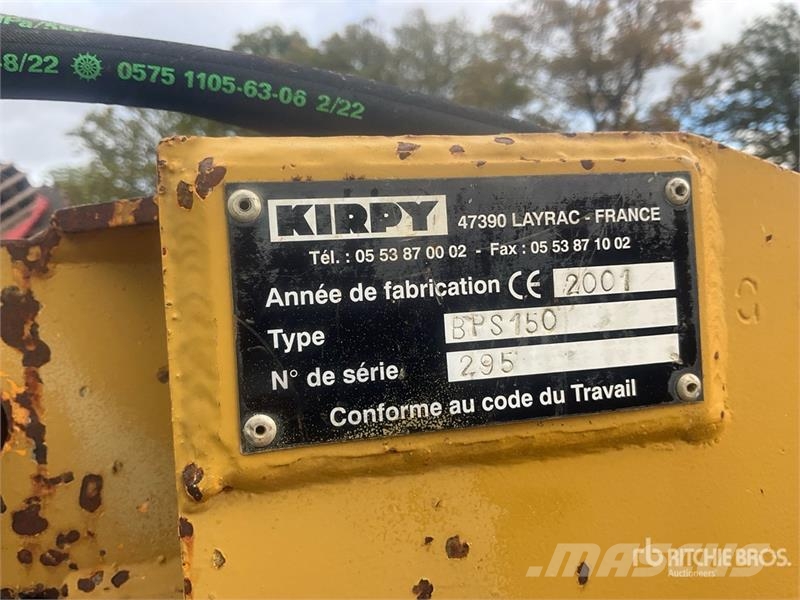 Kirpy BPS150 Stone Crusher Attachment Concasseur
