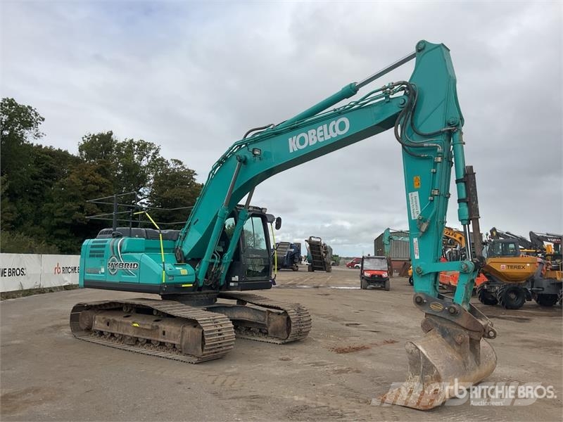 Kobelco SK210HLC-10E Hybrid Tracked Excavator Roomikekskavaatorid