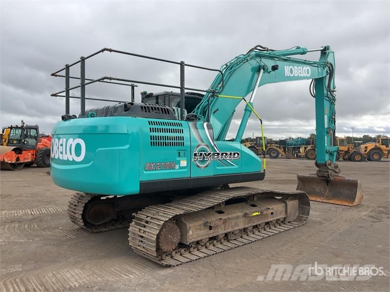 Kobelco SK210HLC-10E Hybrid Tracked Excavator Roomikekskavaatorid