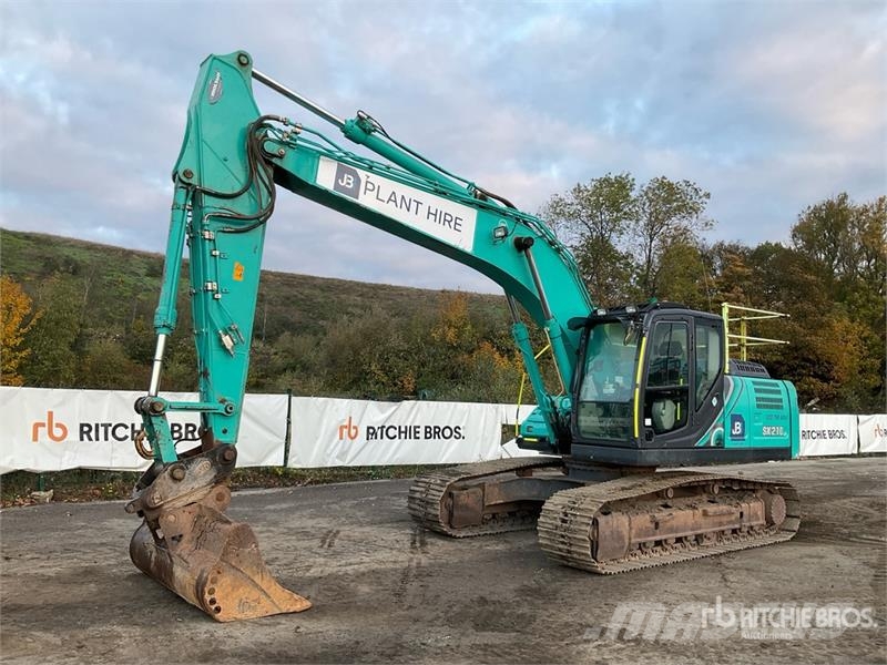 Kobelco SK210LC-10 Tracked Excavator Гусеничные экскаваторы
