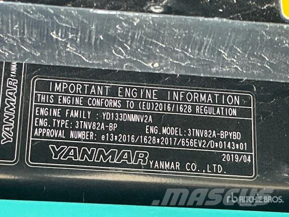 Kobelco SK28SR-6E Mini Excavator Mini kotrók < 7t