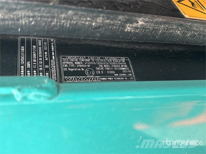 Kobelco SK28SR-6E Mini-Pelle Mini Excavator Mini rýpadlá < 7t