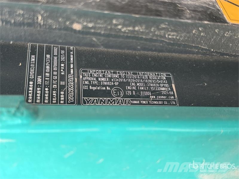 Kobelco SK28SR-6E Mini-Pelle Mini Excavator Mini rýpadlá < 7t