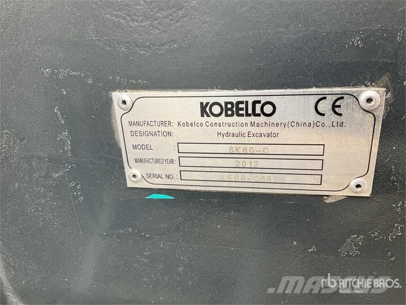 Kobelco SK60-C Mini Excavator Miniexcavadoras