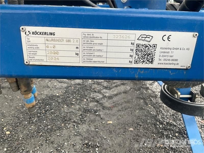 Köckerling Allrounder 600 2.0 6 m Cultivator Grubber