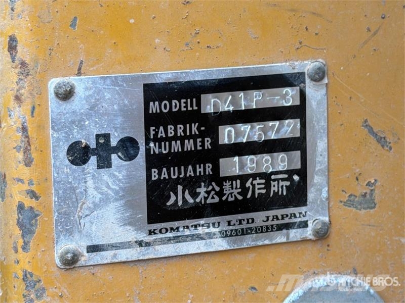 Komatsu D41PX Crawler Dozer Buldožeri gusjeničari