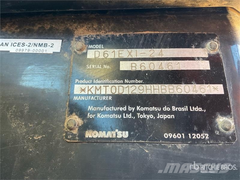 Komatsu D61EX Rupsdozers