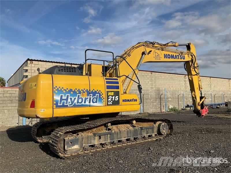 Komatsu HB215LC-2 Tracked Excavator Excavadoras de cadenas