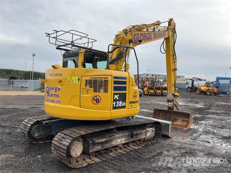 Komatsu PC 138US-10 Tracked Excavator Excavadoras de cadenas